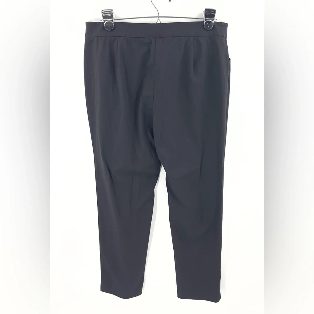 Lafayette 148 Wool Dress Pants Womens Sz 6 Classic Black Trousers Office Capsule